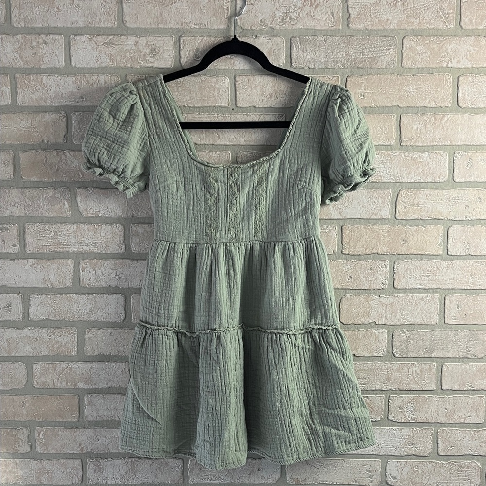Altar’d State Sage Lace Dress- Size S